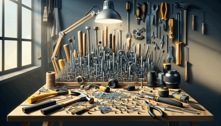 alt_text: Engaging DIY workspace with tools and stripped screws, inspiring readers to tackle projects confidently.